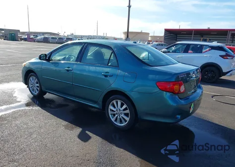 2009 Toyota Corolla Le z USA, uszkodzony, nr VIN 1NXBU40E59Z044139